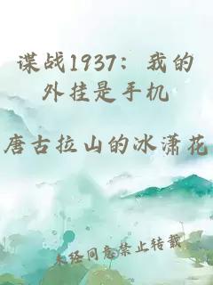 谍战1937：我的外挂是手机