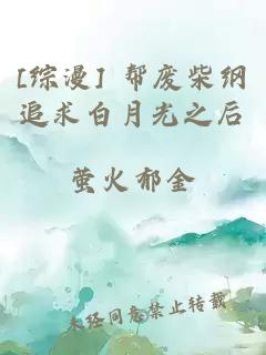 [综漫] 帮废柴纲追求白月光之后