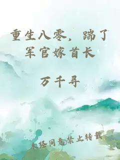 重生八零，踹了军官嫁首长