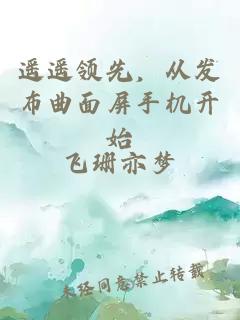 遥遥领先，从发布曲面屏手机开始