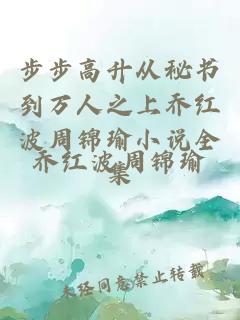步步高升从秘书到万人之上乔红波周锦瑜小说全集