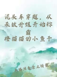 泥头车穿越，从杀敌升级开始称霸